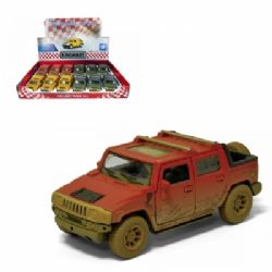 ASST HUMMER 2005 H2 MUDDY 1:40